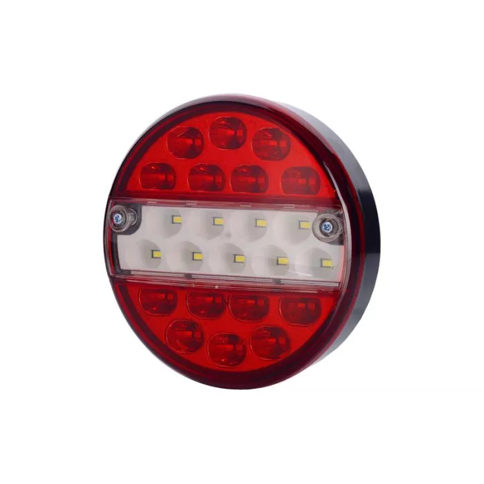 Multifunction Rear Light (LED) White - Red 12 / 24V Universal