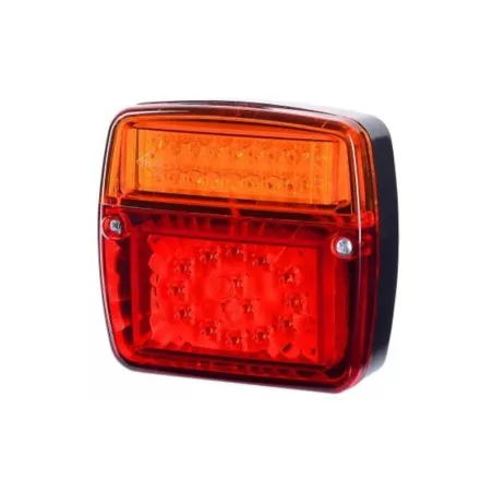 Luz Combinada Trasera con Bayoneta de 5 Clavijas (LED) Amarilla - Roja 12 / 24V Universal