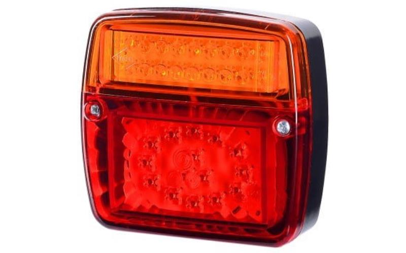 Multifunction Light Bayonet 5 Pin (LED) Orange - Red 12 / 24V Universal