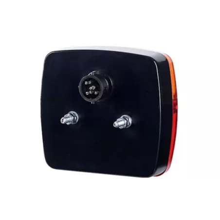 Feu Multifonction Arrière Avec Fiche 5-pin (LED) Orange - Rouge 12 / 24V Universel