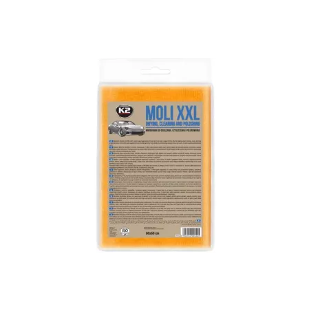 K2 Moli XXL Microfibra para Secado de CarrocerÍa 60x60cm