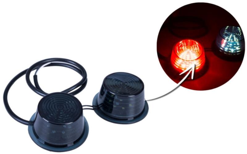 Módulo para Lámpara de Brazo (LED) Blanca - Roja 12 / 24V Universal