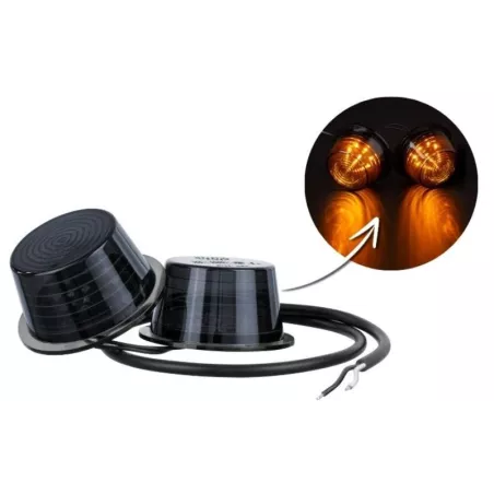Moduł Podwójny Do Lampy Na Wysięgniku (LED) Pomarańczowy 12 / 24V Uniwersalny