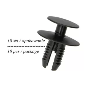 Romix Clips de Fixation Bandes (Paquet de 10 Pièces)