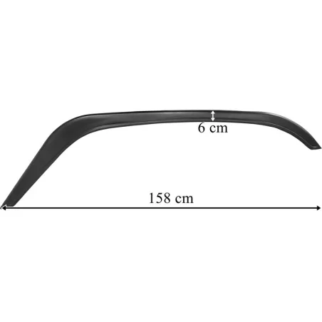 Fendt Mudguard Extension RH (Long)