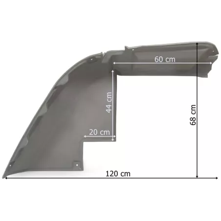 Fendt LH Inner Mudguard Trim