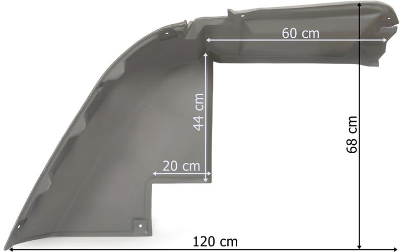 Fendt Links Innere Kotflügel Trim