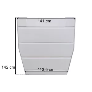 FENDT (SERIES 300) ROOF (WITHOUT SUNROOF)
