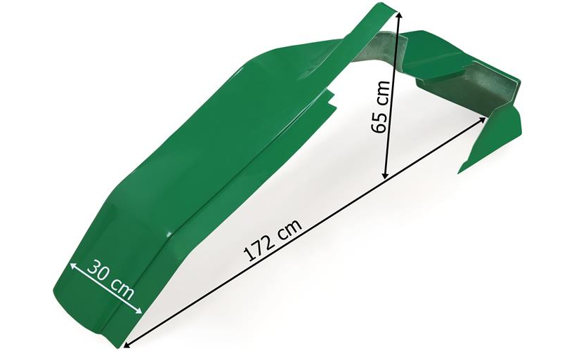Renault Ceres Jd 3100-3300 Garde-boue / Aile Arrière Droit Vert