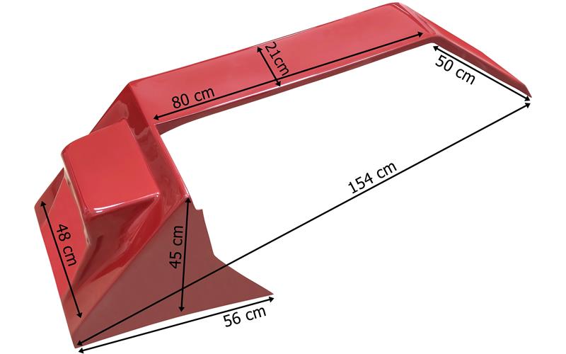 Case IH LH Rear Mudguard