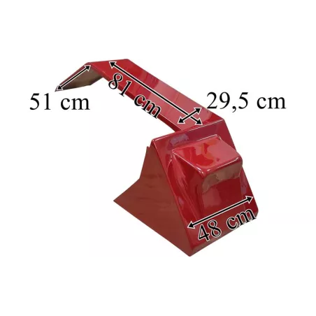 Case IH 956xl Guardabarros Trasero Dch