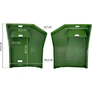 John Deere Seria 6000 Guardabarros Trasero Dch / Izq con Agujero