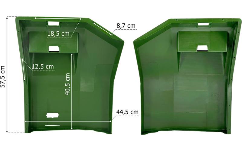 John Deere Series 6000 Mudguard Rear RH LH With Hole