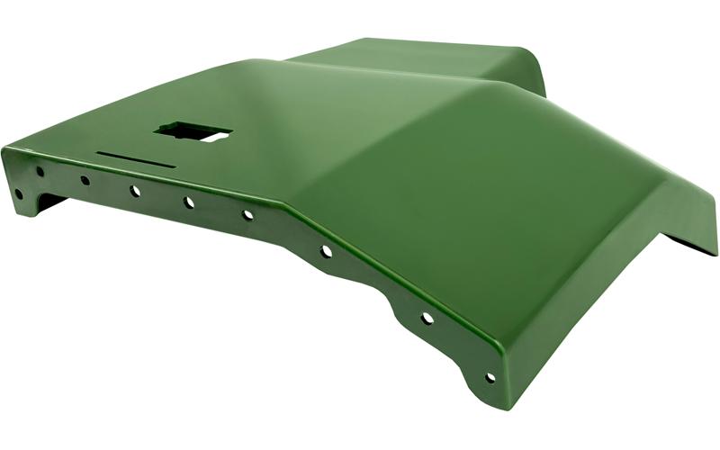 John Deere 6000 Rear Mudguard RH (With Hole, Green)