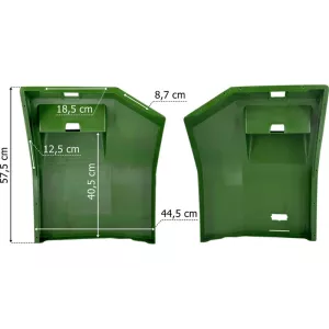 John Deere Series 6000 Garde-boue / Aile Arrière Gauche / Droit Avec Trou