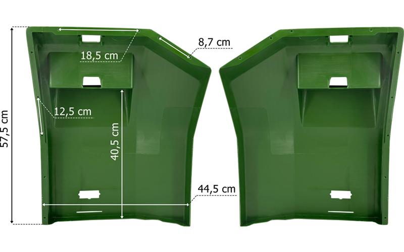 John Deere Seria 6000 Guardabarros Trasero Dch / Izq