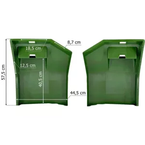 John Deere Seria 6000 Guardabarros Trasero Dch / Izq
