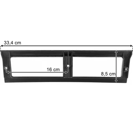 John Deere 6100 / 6200 / 6300 / 6506 / 6800 / 7600 Marco Soporte de Luz de Trabajo Izq