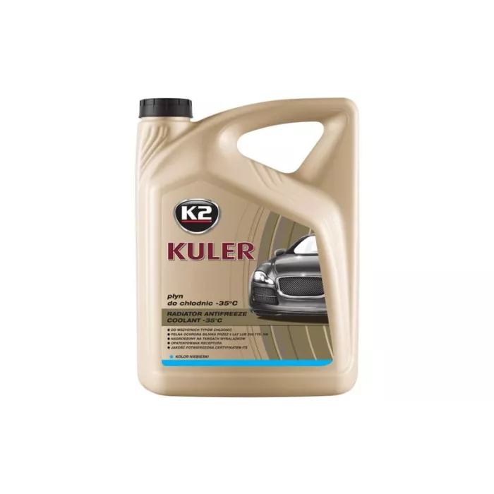 K2 Kuler Kühlflüssigkeit -35°C 5L G11 Hoat (Blau)
