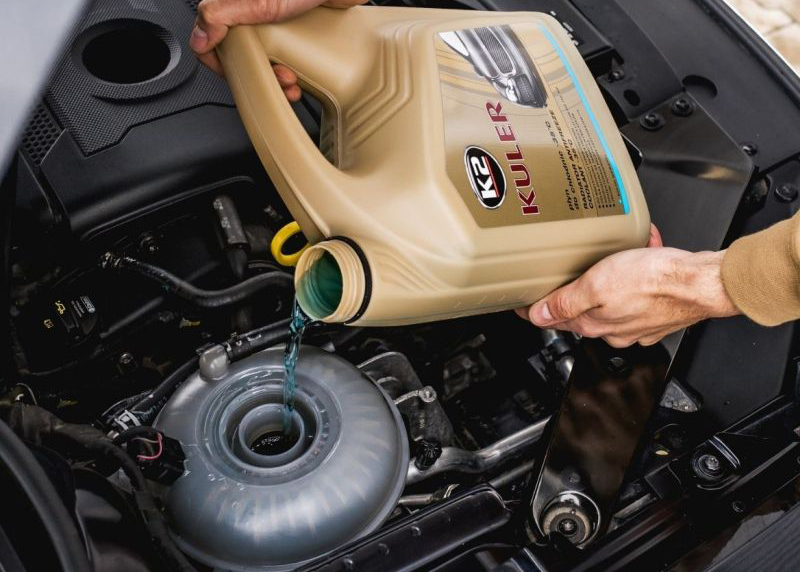 K2 Kuler Liquide de Refroidissement -35°C 5L G11 Hoat (Bleu)