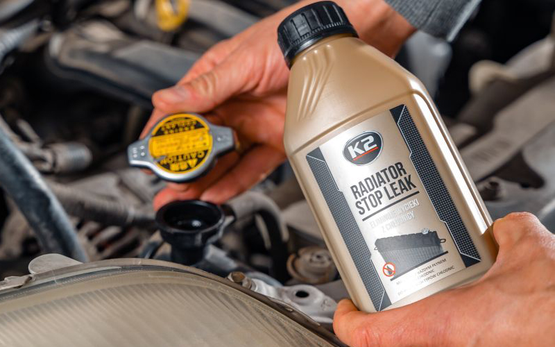 K2 Radiator Stop Leak Sellador LÍquido de Radiador 400ml