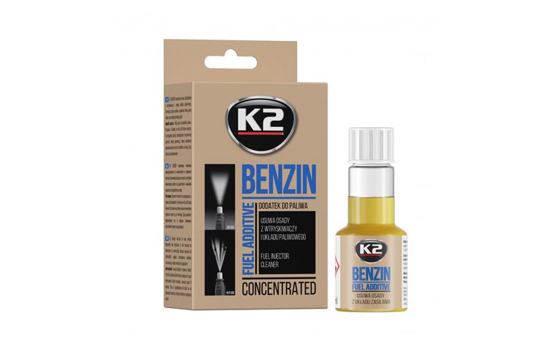 K2 Benzin Petrol Fuel System Cleaner Additive 50ml