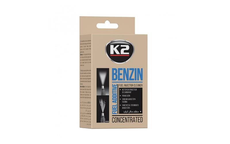 K2 Benzin Additif Nettoyant Pour Système D’alimentation Moteurs Essence 50ml