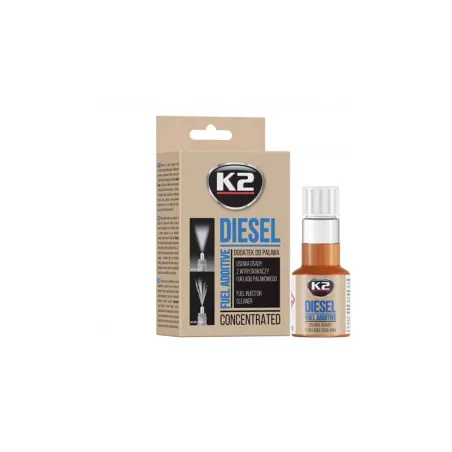 K2 Diesel Aditivo Limpiador del Sistema de Alimentación En Motores Diésel 50ml