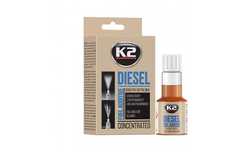 K2 Diesel Fuel System Cleaner Additive 50ml