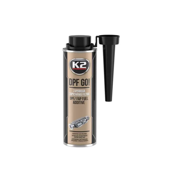 K2 DPF Go! ДОБАВКА К ДИЗЕЛЬНОМУ ТОПЛИВУ 250МЛ