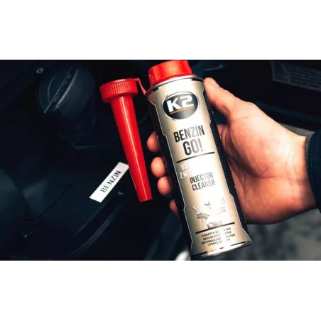 K2 Benzin Go! Aditivo para Combustible Limpiador de Inyectores 250ml