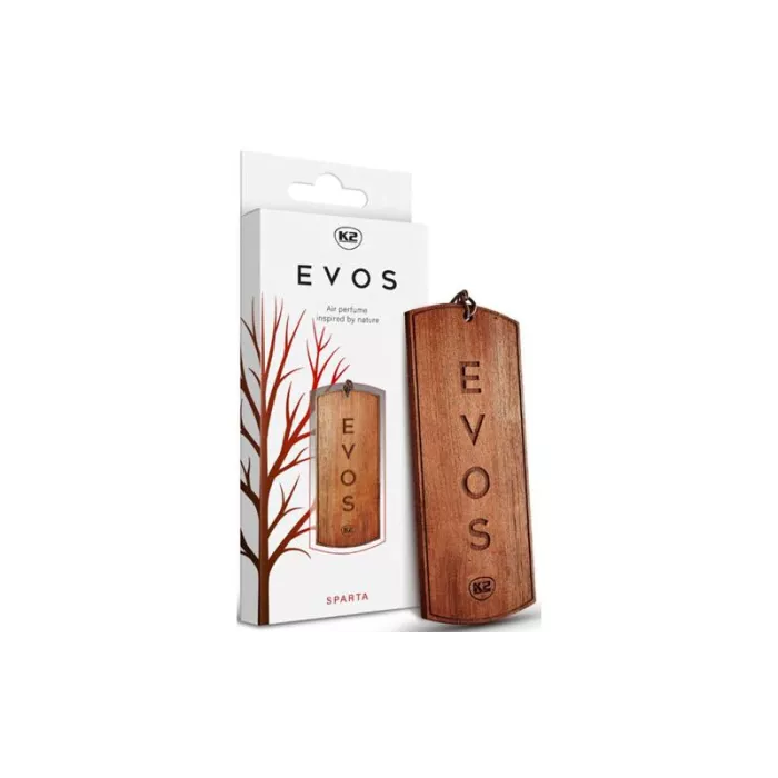 K2 Evos Sparta Car Air Freshener (Wooden Pendant)