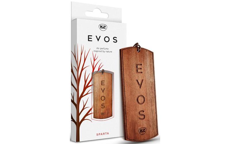 K2 Evos Sparta Car Air Freshener (Wooden Pendant)
