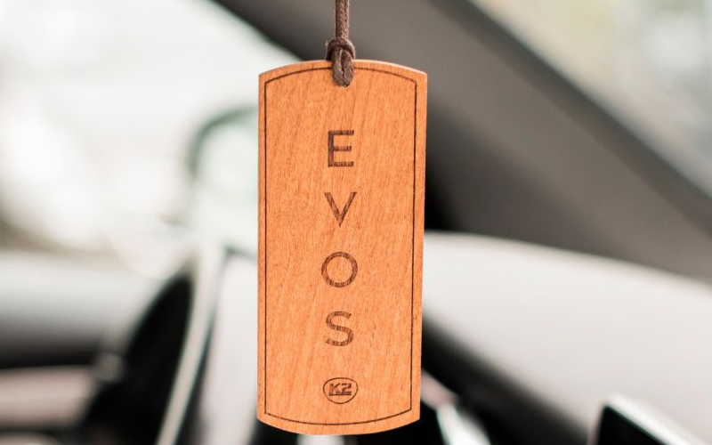 K2 Evos Sparta Aromatizante para Coche (Colgante de Madera)