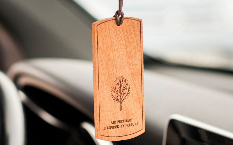 K2 Evos Sparta Car Air Freshener (Wooden Pendant)