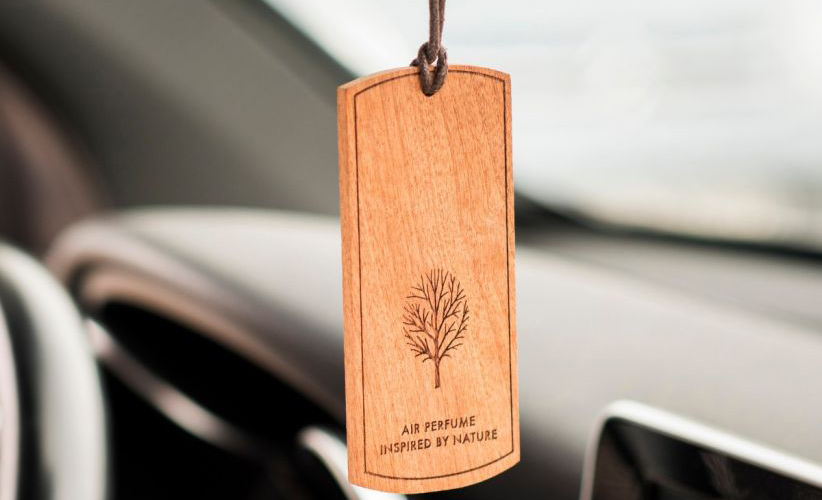 K2 Evos Samurai Aromatizante para Coche (Colgante de Madera)