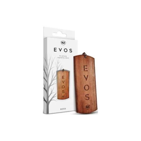 K2 Evos Boss Car Air Freshener (Wooden Pendant)