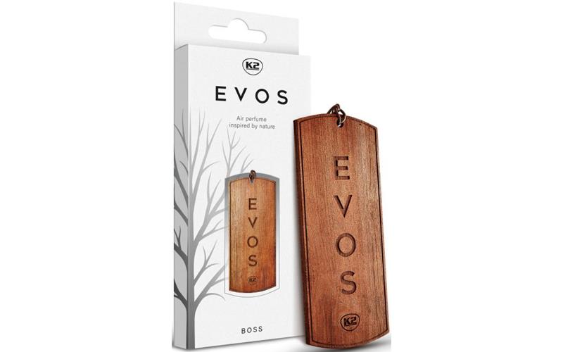 K2 Evos Boss Car Air Freshener (Wooden Pendant)