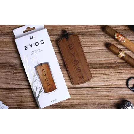 K2 Evos Boss Car Air Freshener (Wooden Pendant)