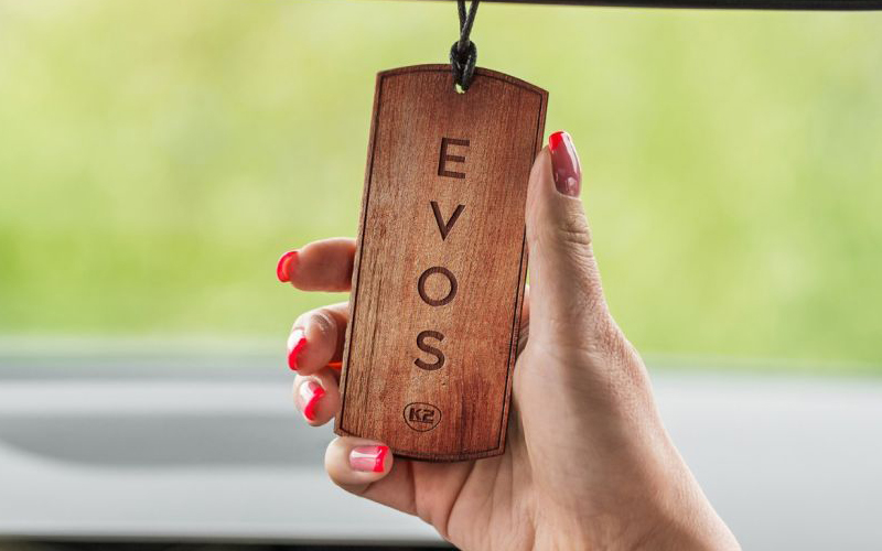 K2 Evos Grace Gaia Parfum de Voiture (Pendentif En Bois)