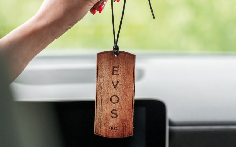 K2 Evos Grace Valkiria Car Air Freshener (Wooden Pendant)