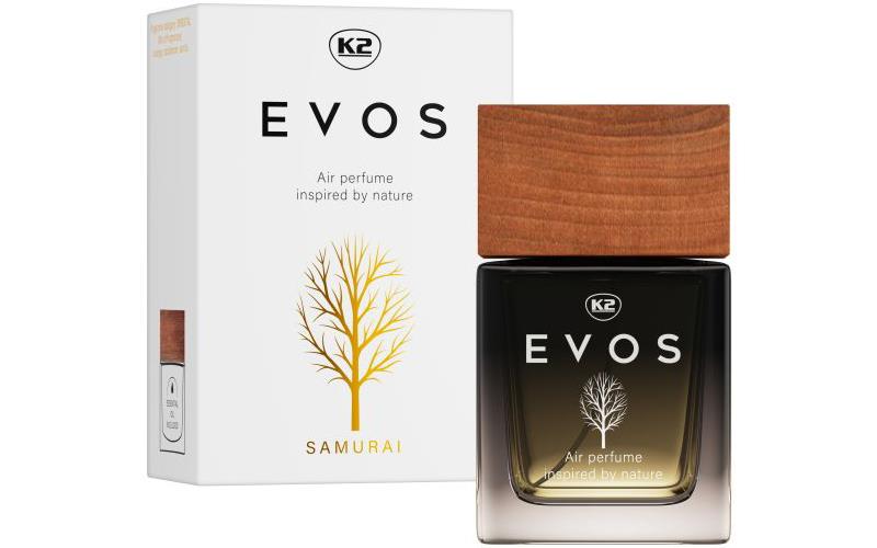 K2 Evos Samurai Perfume para Coche 50ml (Frasco)