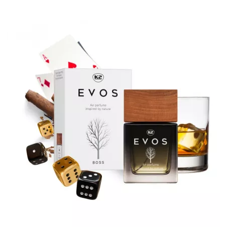 K2 Evos Boss Parfum de Voiture 50ml (Flacon)