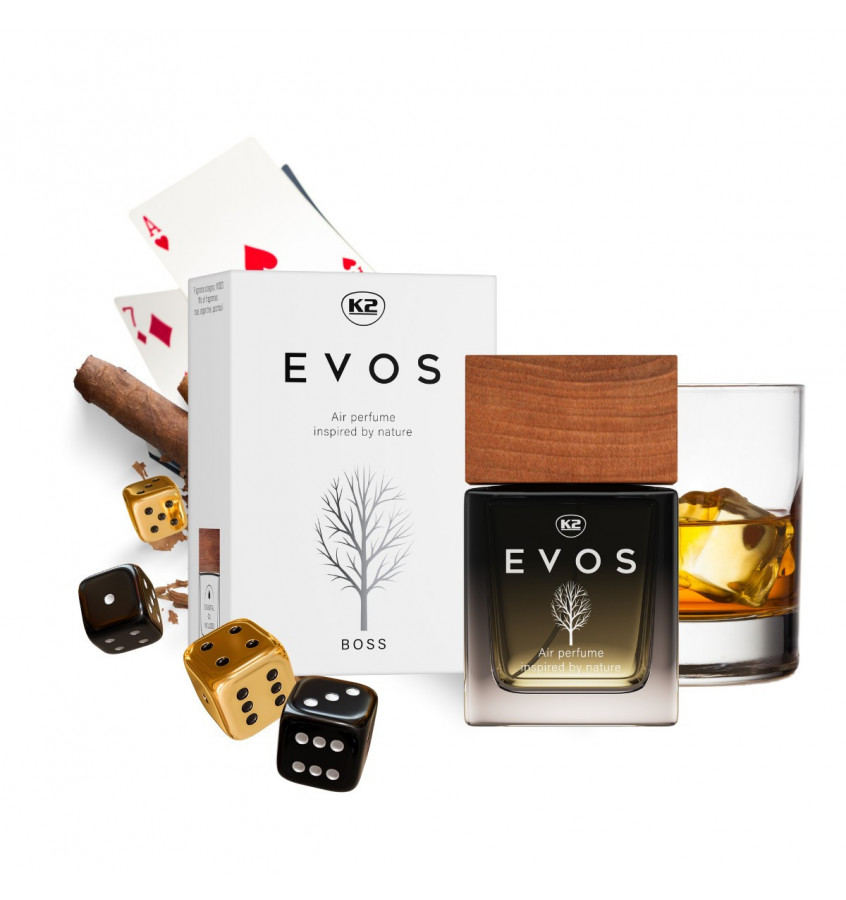 K2 Evos Boss Perfumy Do Samochodu 50ml (Flakon)
