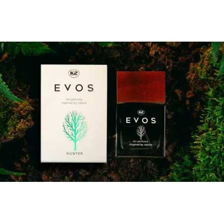 K2 Evos Hunter Perfume para Coche 50ml (Frasco)