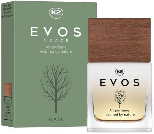K2 Evos Grace Gaia Perfume para Coche 50ml (Frasco)
