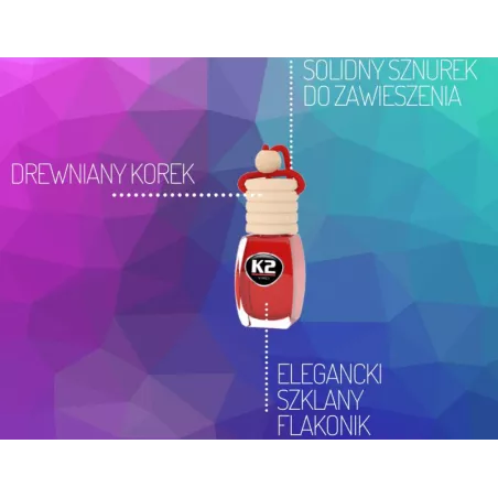 K2 Vento Solo Strawberry Car Air Freshener