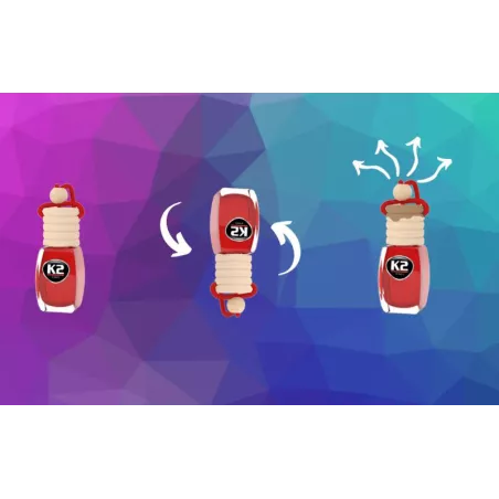 K2 Vento Solo Manzana Verde Aromatizante para Coche