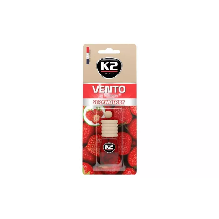 K2 Vento Fresa Aromatizante para Coche 8ml