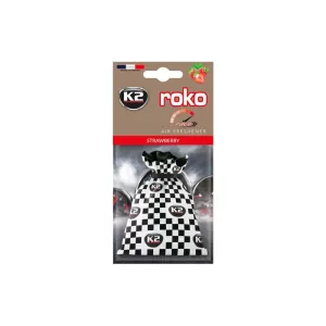 K2 Roko Race Strawberry Car Air Freshener 25g (Sachet)